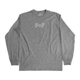 PLACES+FACES P+F LONG SLEEVE / GREY