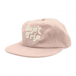 Free & Easy DON'T TRIP STRAPBACK CAP - ROSE WATER