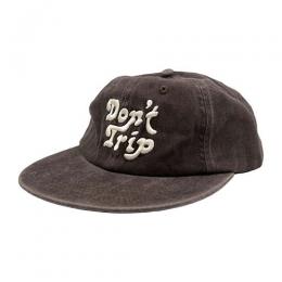 Free & Easy DON'T TRIP WASHED STRAPBACK CAP - BROWN