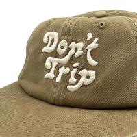 Free & Easy DON'T TRIP WASHED STRAPBACK CAP - FADED MOSS