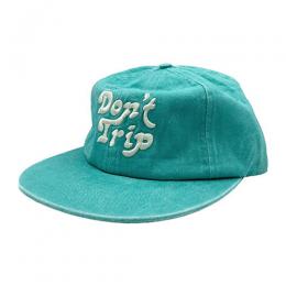 Free & Easy DON'T TRIP WASHED STRAPBACK CAP - TEAL