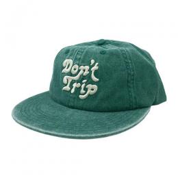 Free & Easy DON'T TRIP WASHED STRAPBACK CAP - GREEN