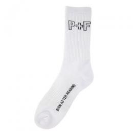 PLACES+FACES ”BURN AFTER REDING” SOCKS