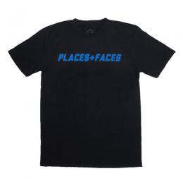 PLACES+FACES Colour Logo T-Shirt / Blue