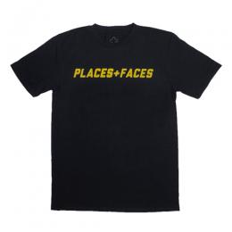PLACES+FACES Colour Logo T-Shirt / Yellow