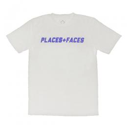 PLACES+FACES Colour Logo T-Shirt / Lavender