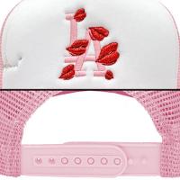 LA ROPA LA TO LIVE AND FLY IN TRUCKER HAT WHITE/PINK