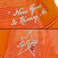 LA ROPA NY IS KISSING ME TRUCKER HAT ORANGE