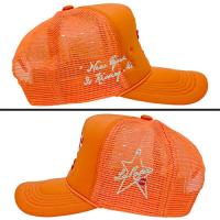 LA ROPA NY IS KISSING ME TRUCKER HAT ORANGE