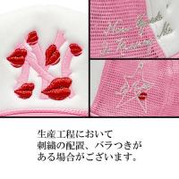 LA ROPA NY IS KISSING ME TRUCKER HAT WHITE/PINK