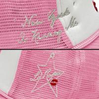 LA ROPA NY IS KISSING ME TRUCKER HAT WHITE/PINK