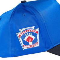 REFERENCE PARADISE LA CRYSTALS SNAPBACK CAP ROYAL SATIN/BLACK