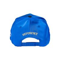 REFERENCE PARADISE LA CRYSTALS SNAPBACK CAP ROYAL SATIN/BLACK