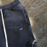 DEMIK EXCLUSIVES SHADOW 3X ZIP FLARED SWEATS