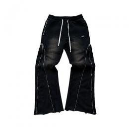 DEMIK EXCLUSIVES ONYX 3X ZIP FLARED SWEATS