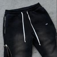 DEMIK EXCLUSIVES ONYX 3X ZIP FLARED SWEATS