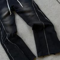 DEMIK EXCLUSIVES ONYX 3X ZIP FLARED SWEATS