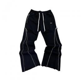 DEMIK EXCLUSIVES STEALTH 3X ZIP FLARED SWEATS