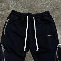 DEMIK EXCLUSIVES STEALTH 3X ZIP FLARED SWEATS