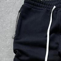 DEMIK EXCLUSIVES STEALTH 3X ZIP FLARED SWEATS