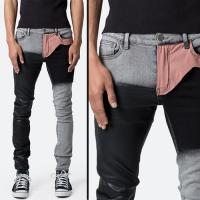 mnml X596 PATCHED SKINNY DENIM - MULTI