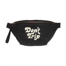 Free & Easy DON’T TRIP FANNY PACK BLACK