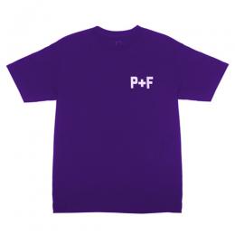 PLACES+FACES P+F REFLECTIVE LOGO TEE / PUR