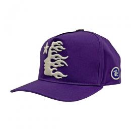 HELLSTAR OG LOGO SNAPBACK PURPLE