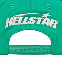 HELLSTAR RHINESTONE SNAPBACK GREEN