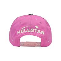 HELLSTAR RHINESTONE SNAPBACK PINK