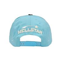 HELLSTAR RHINESTONE SNAPBACK BABY BLUE