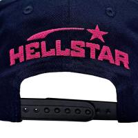 HELLSTAR RHINESTONE SNAPBACK NAVY