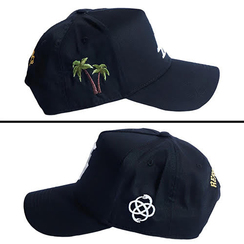 REFERENCE PARADISE LA SNAPBACK CAP BLACK