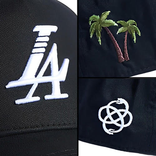 REFERENCE PARADISE LA SNAPBACK CAP BLACK
