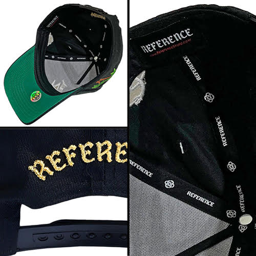 REFERENCE PARADISE LA SNAPBACK CAP BLACK