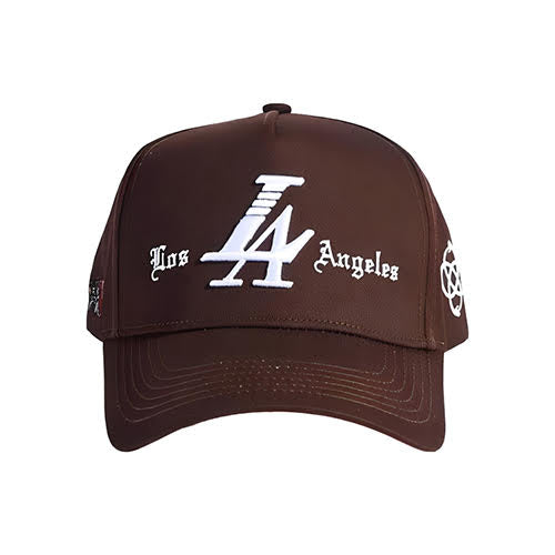 REFERENCE LA VIDA SNAPBACK CAP BROWN
