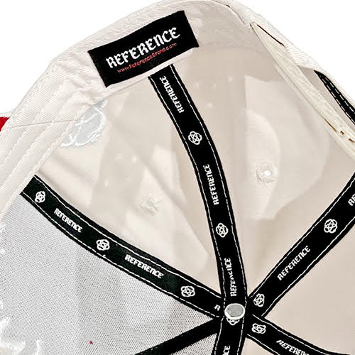 REFERENCE LA VIDA SNAPBACK CAP CREAM