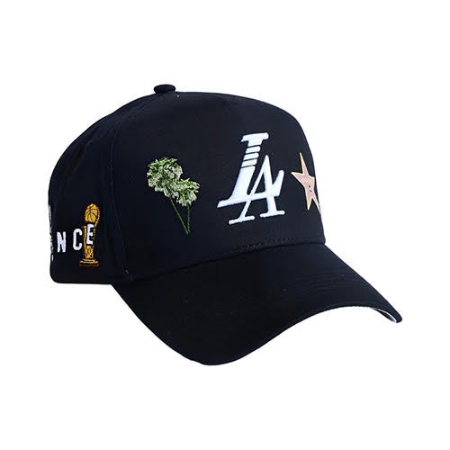 REFERENCE CALI LA SNAPBACK CAP BLACK