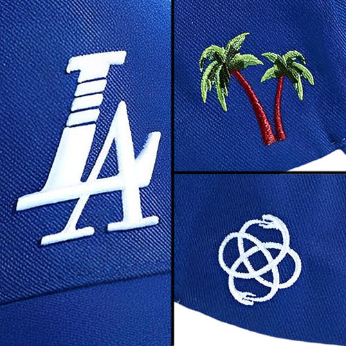 REFERENCE PARADISE LA SNAPBACK CAP ROYAL BLUE