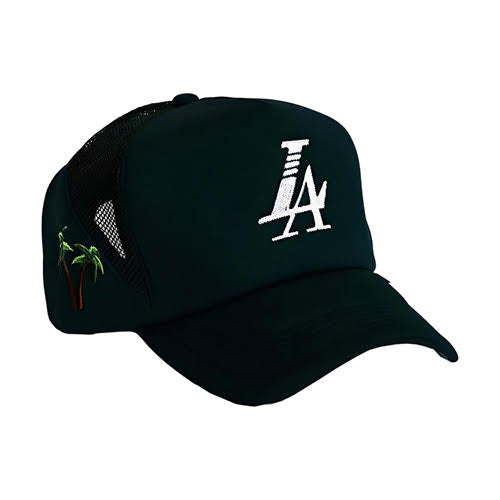 REFERENCE PARADISE LA TRUCKER CAP BLACK