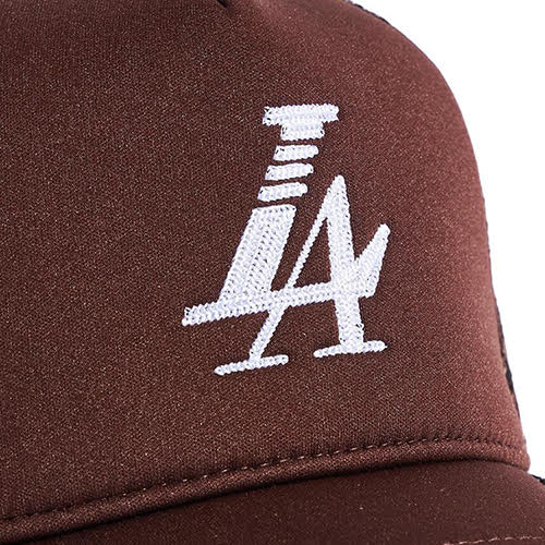 REFERENCE PARADISE LA TRUCKER CAP BROWN