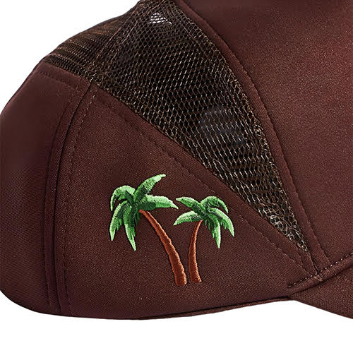 REFERENCE PARADISE LA TRUCKER CAP BROWN