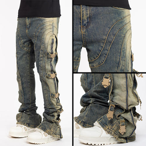 GUAPI KHAKI PREMIUM DENIM