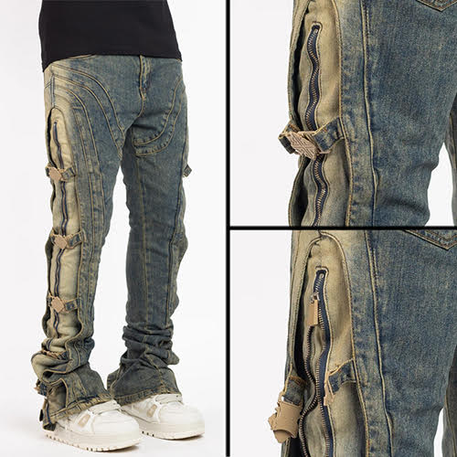 GUAPI KHAKI PREMIUM DENIM
