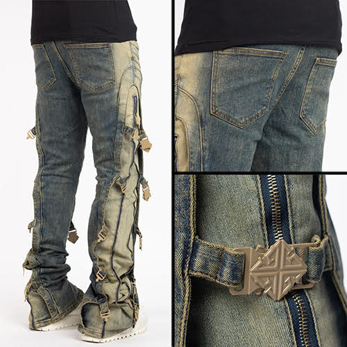 GUAPI KHAKI PREMIUM DENIM
