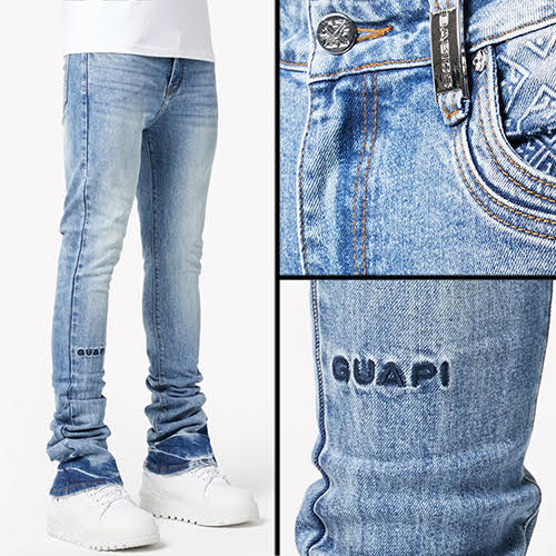 GUAPI PACIFIC BLUE BASICS STACKED DENIM