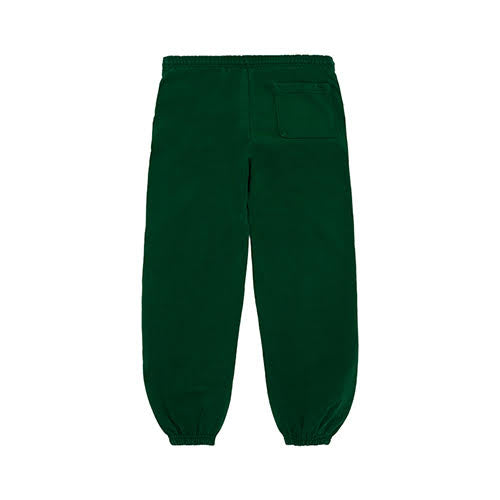 SP5DER HUNTER GREEN WEB SWEATPANT