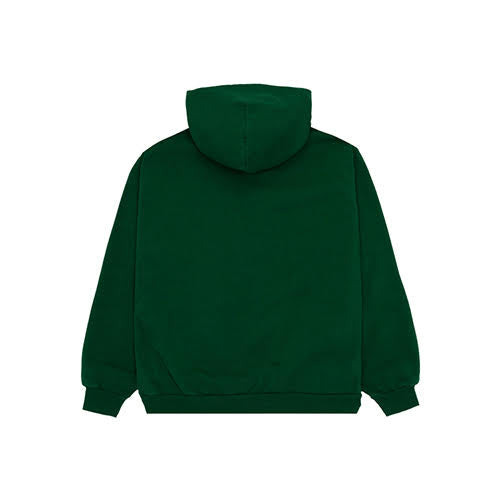 SP5DER HUNTER GREEN WEB HOODIE