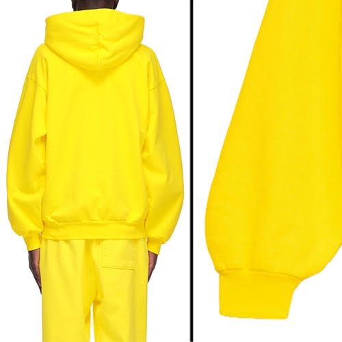 SP5DER YELLOW LEGACY HOODIE