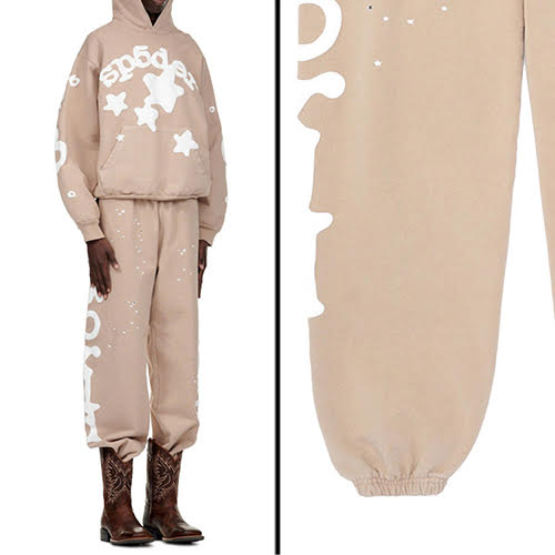 SP5DER SAND BELUGA SWEATPANT
